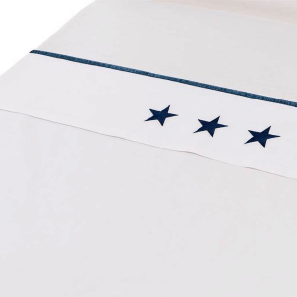 Briljant wieglaken sterren blauw