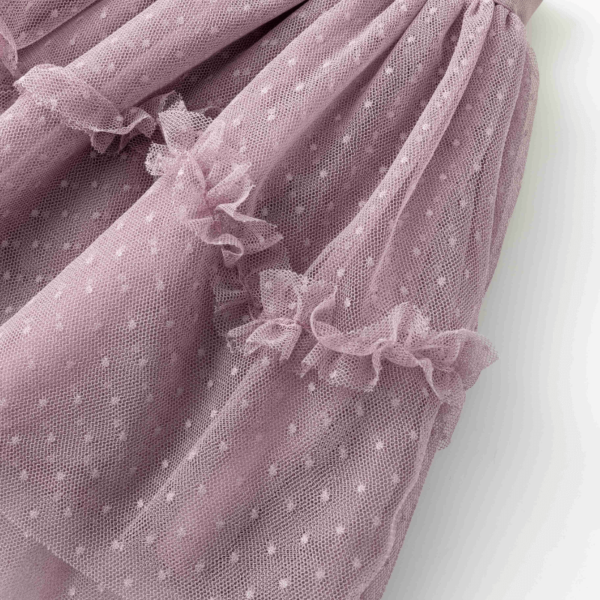 Newness meisjes tule rok oud roze detail rok