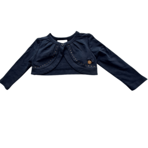 Le Chic babyvestje blauw voorkant