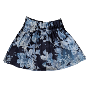 chiz-chic baby paperbag rok blauwe bloemen