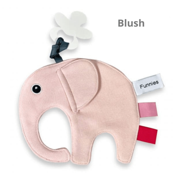 Funnies Knuffeldoekje Ollie de Olifant Blush