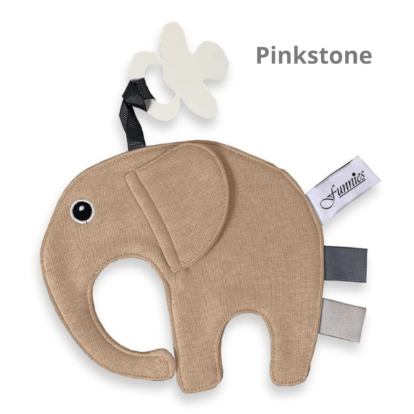 Funnies Knuffeldoekje Ollie de Olifant Pinkstone