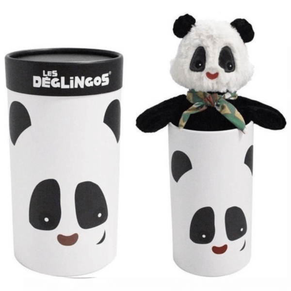 Les Deglingos knuffel panda