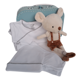 Jollein kraamcadeau knuffelmuis Bowie