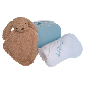 Jollein kraamcadeau Bunny riverside speendoekje