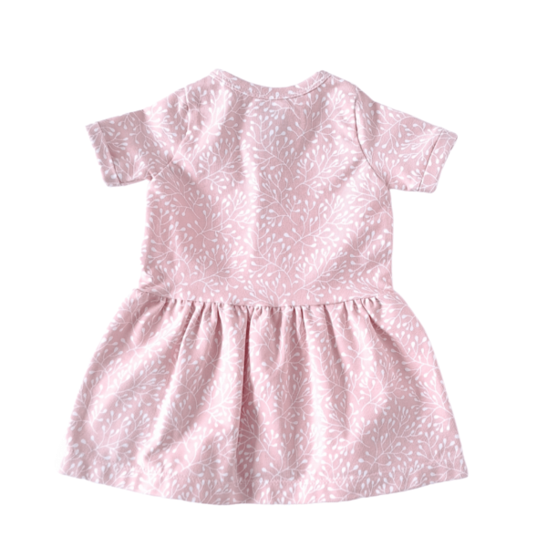 Pril in Pastel zomerjurk pink blossom achterkant