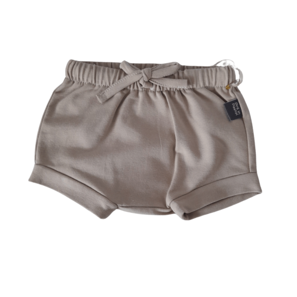 Pril in Pastel handgemaakte baby korte broek zand