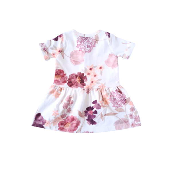 Pril in Pastel zomerjurk bloemen meisje achterkant