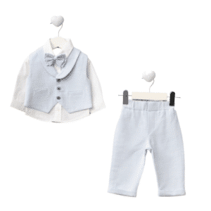 doop pakje baby kostuum bruiloft blauw