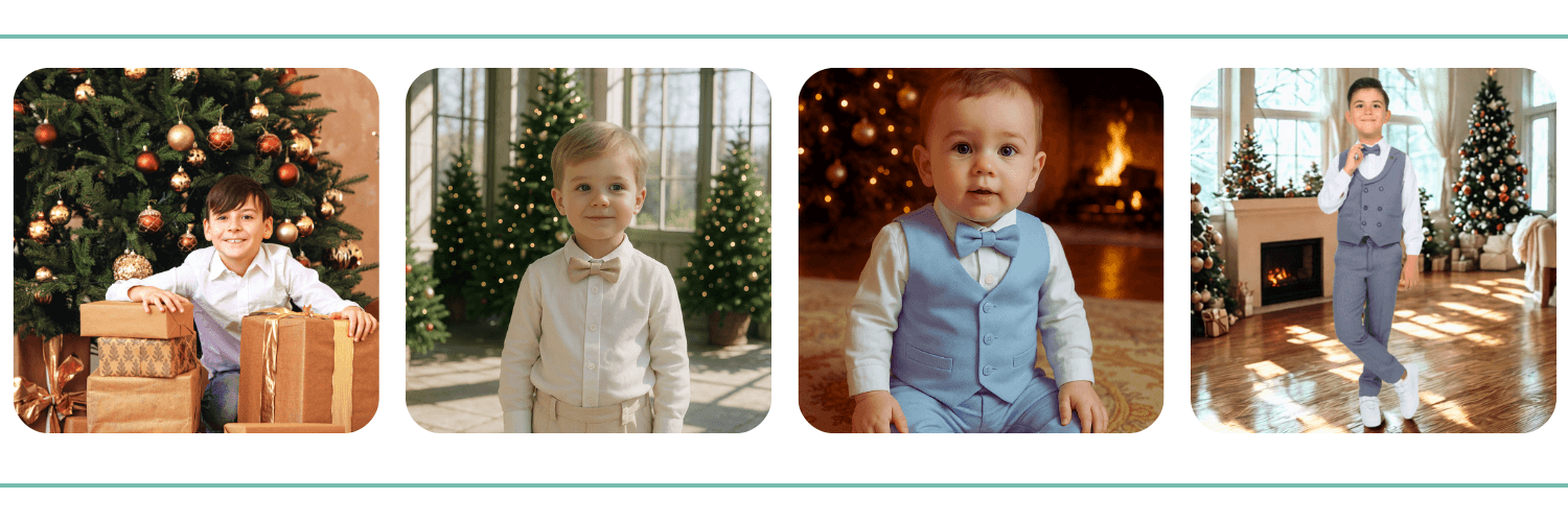 jongens kostuums kerst